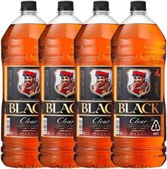ニッカウヰスキー ブラッククリア 4L 4本セット - メルカリ