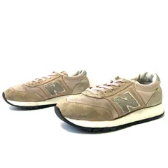 ランニングやウォーキングに！【NB New balance】ニューバランス W475LL ローカット スニーカー スエード アクティブ スポーティ ジョギング ピンク×グレー レディース 23.5cm/M41912UU