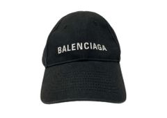 BALENCIAGA デストロイ加工 ピアッシング キャップ ブラック L - メルカリ