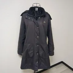 adidas ナイロンコート ベンチコート Mサイズ フード着脱