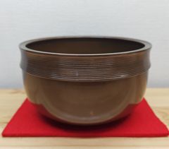 送料込【逢絢亭】茶道具 建水 溜塗 竹 布袋形 千家十職 黒田正玄 共箱入り 送料込【逢絢亭】茶道具 建水 溜塗 竹 布袋形 千家十職 黒田正玄 共