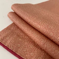 江戸小紋 正絹 紋なし 亀甲の美しい染め 袷 着物 MK-3611