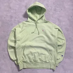 Champion REVERSE WEAVE チャンピオン リバースウィーブ スウェットパーカー ライムグリーン 希少色 古着