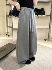 スウェット パンツ スリット 起毛 トレーナー ジャージ