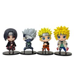 REPOPRIZE 나루토 질풍전 피규어 족제비 카카시 나루토 미나토 4 체 세트 NARUTO
