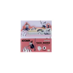 【メール便】ムーミン 付せん ダイカットブロック付箋 リトルミイ MU26SS 北欧 サンスター文具 新学期準備文具 日本製 キャラクター グッズ 