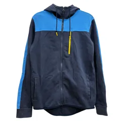 【ナイキ NIKE】セットアップ ジャージ スウェット 上下 アドバンスフリース フルジップ パーカー パンツ S ネイビー/ブルー メンズ