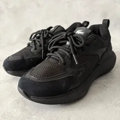 LACOSTE ラコステ L-GUARD BREAKER 厚底スニーカー オールブラック USA7 24cm 美品