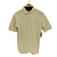 ポロバイラルフローレン Polo by RALPH LAUREN 90s 日本製 ポニー刺繍 鹿の子ポロシャツ メンズ import：M 
