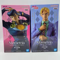 ジョジョの奇妙な冒険　2点セット　ダイヤモンドは砕けない　The Animation　Mometria　吉良吉影　東方仗助　プライズ　フィギュア　バンダイ　バンダイナムコ　バンプレスト　(ME28-3444)