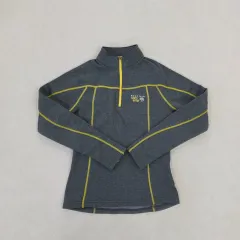 S マウンテンハードウェア(Mountain Hardwear) 登山 ハーフジップ 長袖Tシャツ 0202J