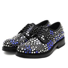 12ss prada studs derby shoes archive - メルカリ