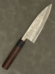 包丁 佐治作 牛刀 210mm SRS13 アイアンウッドハンドル - メルカリ