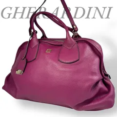 【B4546】 GHERARDINI ゲラルディーニ 2way トートバッグ ショルダーバッグ ストラップ レザー タグ付き ピンク 大容量 レディース