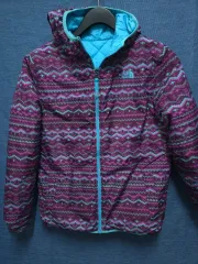 THE NORTH FACE ザノースフェイス パータン フリース リバーシブル ダウン ジャケット