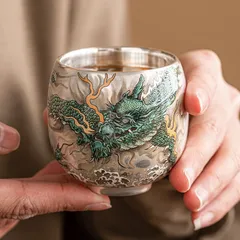 新品未使用 青瓷湯呑み 高級精巧なお茶器 家庭用個人カップ 中国風お茶器 オーナーカップ ギフトボックス入り