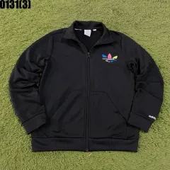 アディダス ブラック トラックジャージ 蛍光 ロゴ 0131