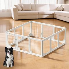fxw 小中型犬用サークル 約60cm 鉄格子がなく脱走時等に犬の足が挟まら