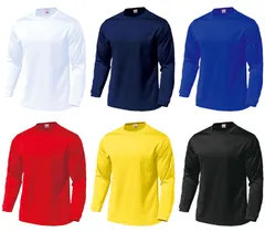 ウンドウ wundou ドライライト長袖Tシャツ ジュニア チームウェア 長袖 吸汗速乾 Tシャツ 長袖Tシャツ ロングスリーブTシャツ スポーティー ジュニア 子供 キッズ   P350J 0005 ロイヤル