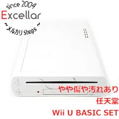 [bn:13] 任天堂　Wii U BASIC SET shiro　8GB　本体のみ　本体いたみ
