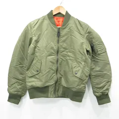 【三重本店】 中古 AVIREX | アヴィレックス MA-1 リバーシブルブルゾン 中綿ミリタリージャケット 6242066 カーキグリーン サイズ：M 【110】