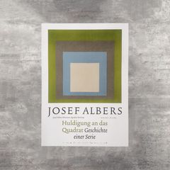 Josef Albers ジョセフ・アルバース Louisiana　ポスター大判 Josef Albers ジョセフ・アルバース Louisiana ポスター大判 - メルカリ
