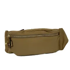ORSETTO(オルセット) ウエストポーチ - カーキ×ブラウン