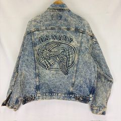 フィッチェ自由の女神刺繍デニムジャケット - メルカリ