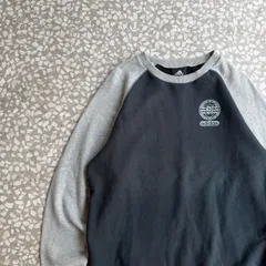 adidas / 00’s bicolor sweat size O オールドアディダス　バイカラー　スウェット　トレーナー　リンガー　ストリート　菅田将暉　グランジ　Y2K