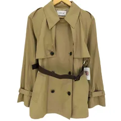 フレイアイディー FRAY I.D 25aw レザーベルトショートトレンチコート レディース JPN：1 