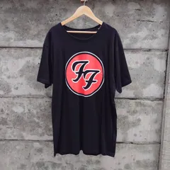 フーファイターズ_FOO FIGHTERS  新品オフィシャルTシャツ　FF LOGO ブラック
