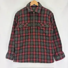 CHAPS RALPH LAUREN 90年代 1/3ZIPUP ウール混 プルオーバー シャツ ポロシャツ サイズM №1530-4271 日登美 08020209 01