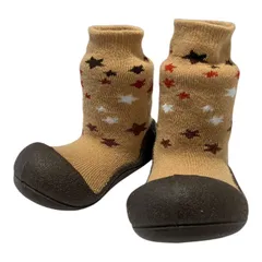 【訳あり品】 ATTIPAS ベビーシューズ ATI-ATK02-BROWN-4_5 33251