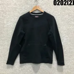 ブラック 無地 ポケット スウェット Tシャツ s