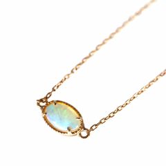 L&Co. K18 オパールネックレス 箱付き - メルカリ