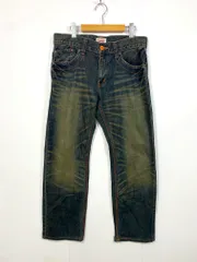 EDWIN エドウィン 403XVS レギュラーストレート デニムパンツ size32/紺 ■■メンズ
