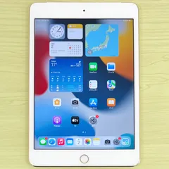 【美品】iPad mini 第4世代 128GB ゴールドWiFi+Cellular 21714