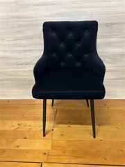 美品 IKEA REMSTA 1人用ソファ 2脚あり ネイビー カフェ - メルカリ