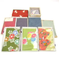 風呂敷 袱紗 8点セット 未使用 和柄 和小物 まとめて 大量 外装ダメージ有 レディース