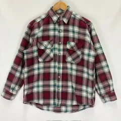 90年代 Levi's OUTDOOR ALASKA SHIRTS MADE IN USA チェック ヘビーネルシャツ サイズM 08020210 01