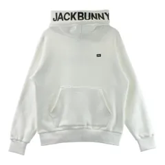 サイズ：2 JACK BUNNY ジャックバニー 2025年 パーカー 裏起毛  ホワイト系 [240101615248] ゴルフウェア レディース ストスト