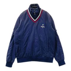 サイズ：L CALLAWAY キャロウェイ 襟付 2WAY 中綿ブルゾン ネイビー系