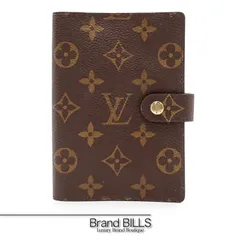 美品 ※訳アリ LOUIS VUITTON ルイ・ヴィトン アジェンダPM R20005 モノグラムキャンバス ブラウン ユニセックス
