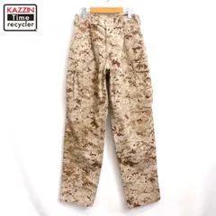 00s USA製 USMC デザートカモ ミリタリーパンツ メンズ 表記small-regularサイズ