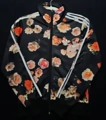アディダス オリジナルス フローラル バラ トラックジャージ
