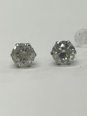 K18 天然ダイヤモンドピアス 計0.8ct ソーティング付き - メルカリ