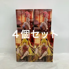 未開封 ToLOVEる ダークネス Desktop Cute 金色の闇 チャイナドレスver モモ チャイナドレスver TAITO フィギュア 4個セット LF2131 f107