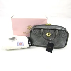 クレイサス ポーチ タオルハンカチ 2点セット 未使用 まとめて ブランド レディース シルバー CLATHAS