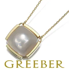 TASAKI タサキ ネックレス マベパール マベ真珠 スクエア K18YG #186023