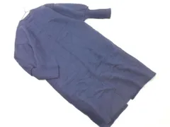 SENSE OF PLACE センスオブプレイス アーバンリサーチ ロング ニット ワンピース sizeONE/紺 ◇■ レディース